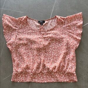 Floral Pink Women's Top